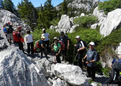 VELEBIT: po Premužičevi poti od Zavižana do Alana, 11. junij 2017 (foto Jože)