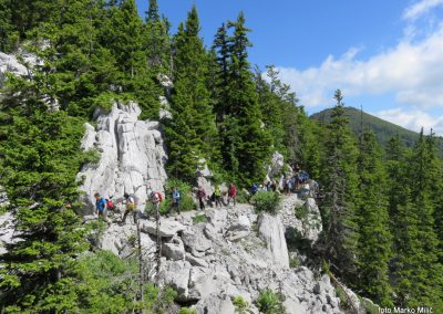 VELEBIT: po Premužičevi poti od Zavižana do Alana, 11. junij 2017 (foto Marko)