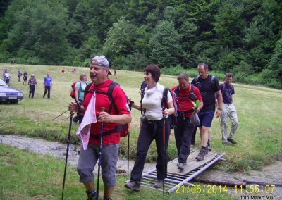 4. pohod TRAGOM VITEZOVA IVANOVACA, 21. junij 2014 (foto Marko)