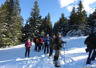 ČRNI VRH (Pohorje) 1543m – Ribniška koča, 19. november 2017 (foto Marko)