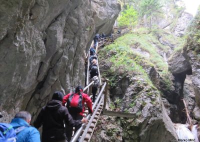 soteska BÄRENSCHUTKLAMM, 8. oktober 2017 – (foto Marko)