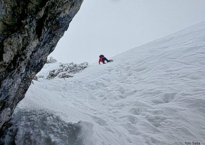 Zimski vzpon na Tursko goro, 14. januar 2018 (foto Saša)