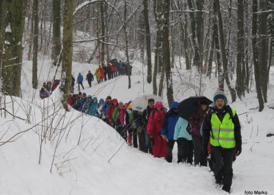 Zimski pohod na Jeruzalem, 8. februar 2918 (foto Marko)