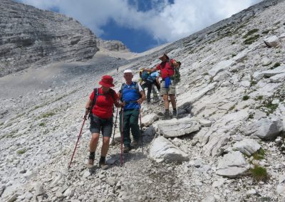 Trdnjava Kluže, trdnjava Fort Herman, slap Boka, izvir Soče, Mala Mojstrovka, 18. in 19. avgust 2018 (Foto Borut)