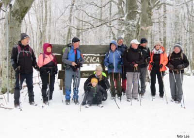 IVANŠČICA (Hrvaška) – 1060m, 6. januar 2019 (foto Marko)