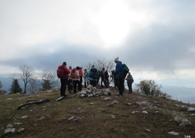Kržišče (1658m) in Kamniški vrh (1259m)