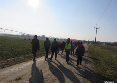 Po PPP iz Ljutomera v Beltince, 11. januar 2022 (foto Marko)