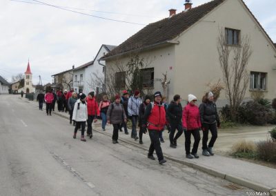 Po PPP od Bogojine v Mursko Soboto, 22. januar 2022 (foto Marko)