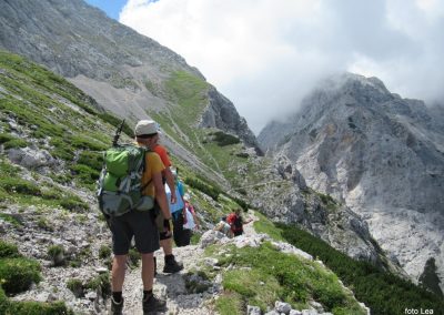 Logarska-Okrešelj-Kamniško sedlo, 2. julij 2022 (foto Lea)
